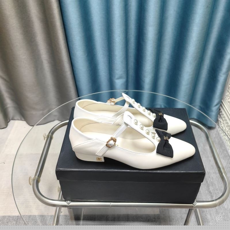 Ch*el flat shoes